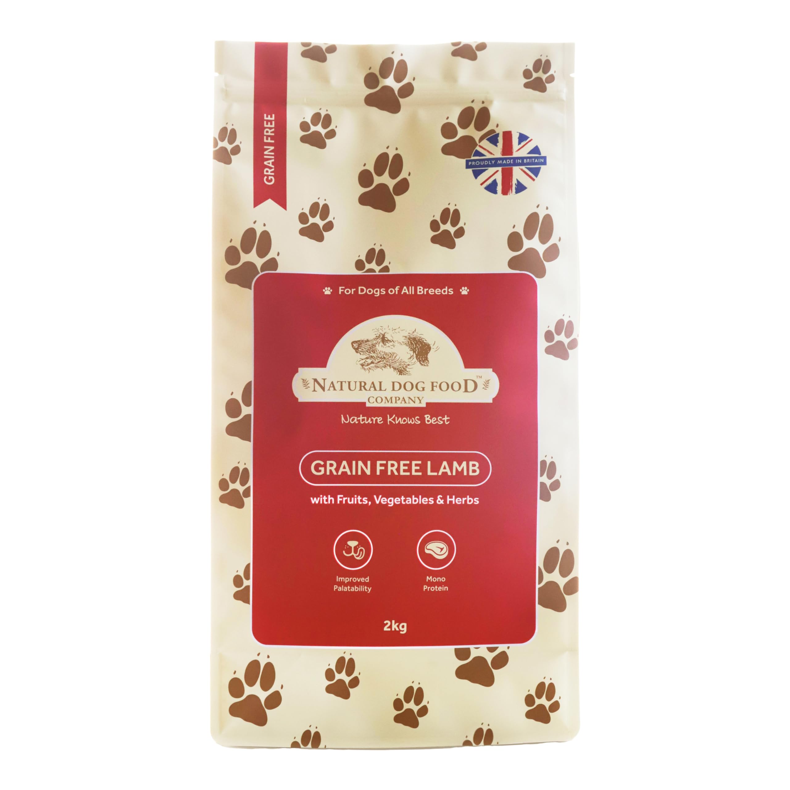 Natural Dog Food Company グレインフリーラム 2kg2個 Natural Dog Food Company グレインフリーラム 2袋